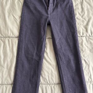 Black straight leg jeans